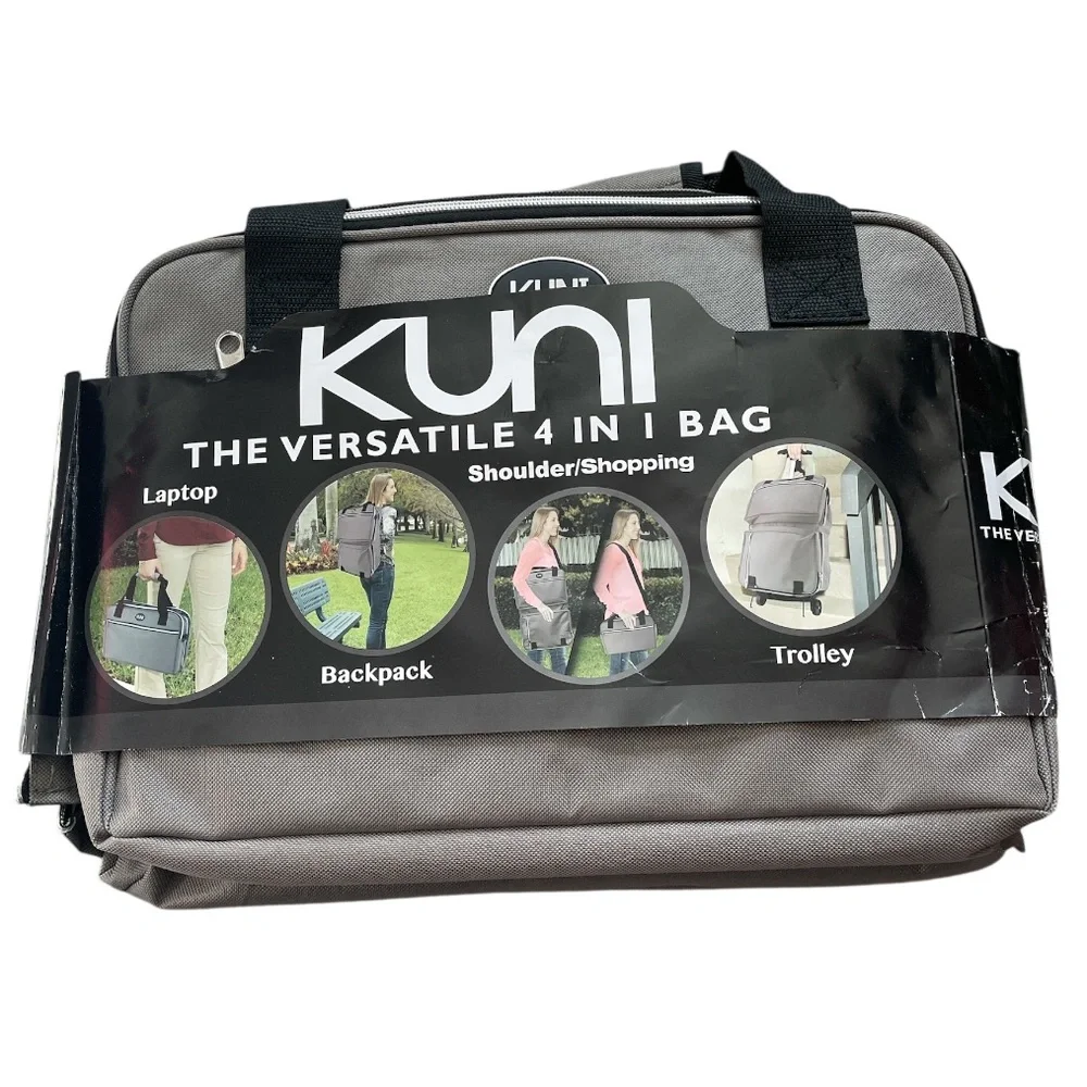 Kuni Ultimate Versatile Gray/Green Bag